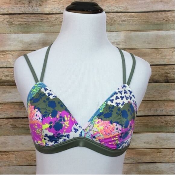 NWT Victoria's Secret Strappy Bikini Top - Large2 - Picture 5 of 9